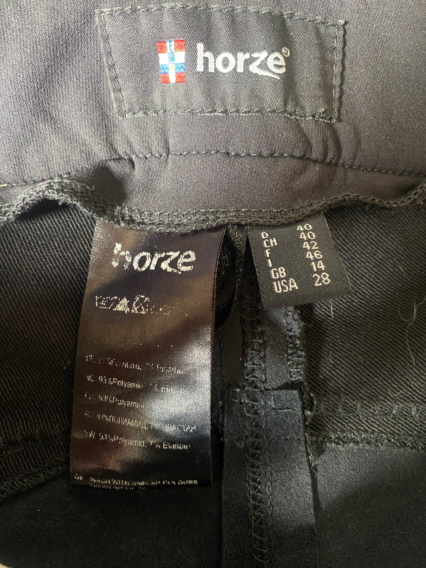 Horze - Pantalon Grand Prix fond de peau 42