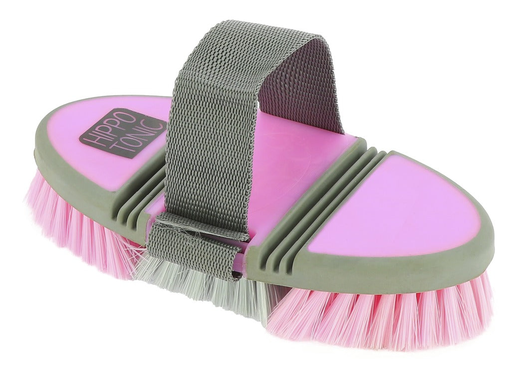 Hippotonic – Brosse Douce Nylon « Softgrip » Flexible