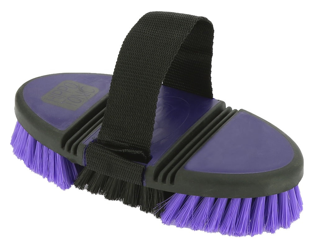 Hippotonic – Brosse Douce Nylon « Softgrip » Flexible