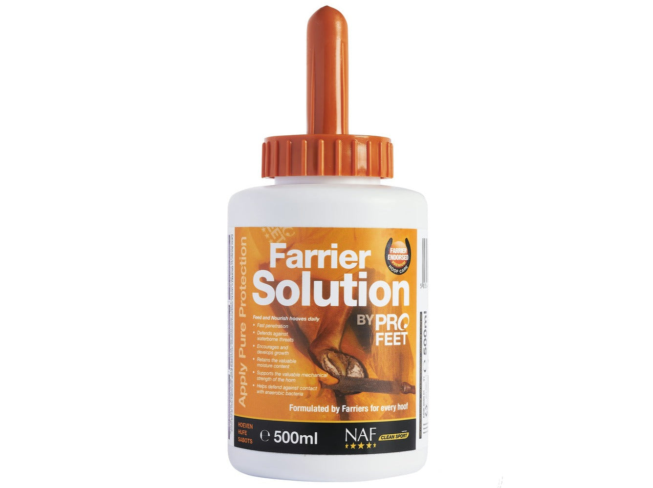 NAF – Huile pour Sabots "Farrier Solution" 500mL