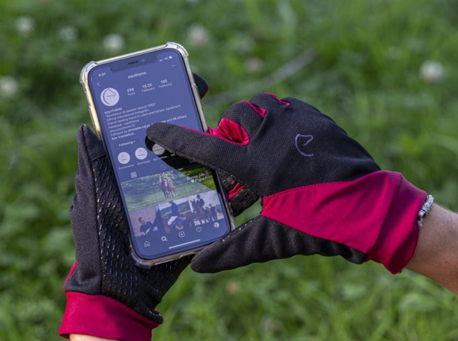 Equithème – Gants « Knit » Digital