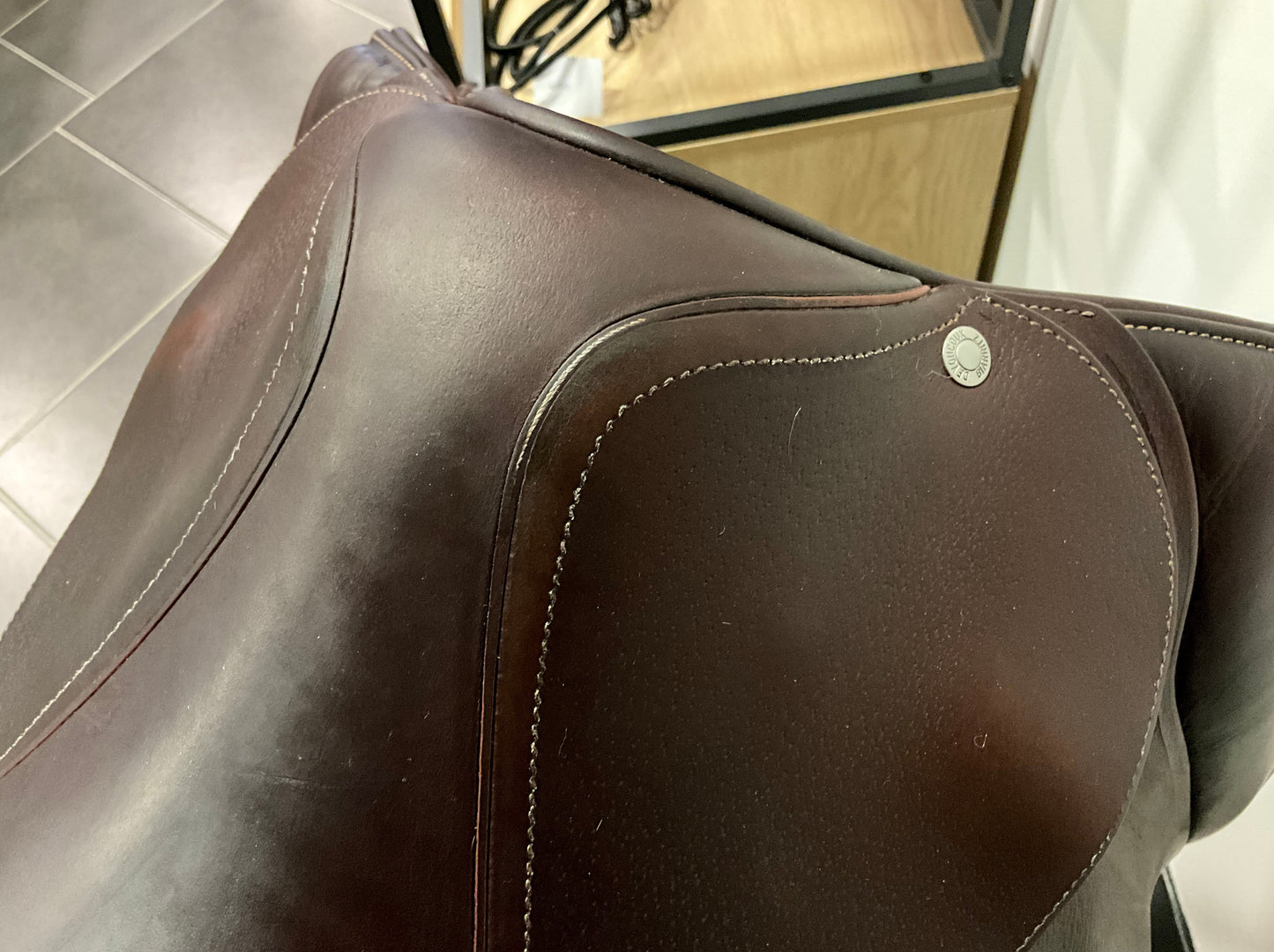 Devoucoux - Selle Biarritz Havane 18"