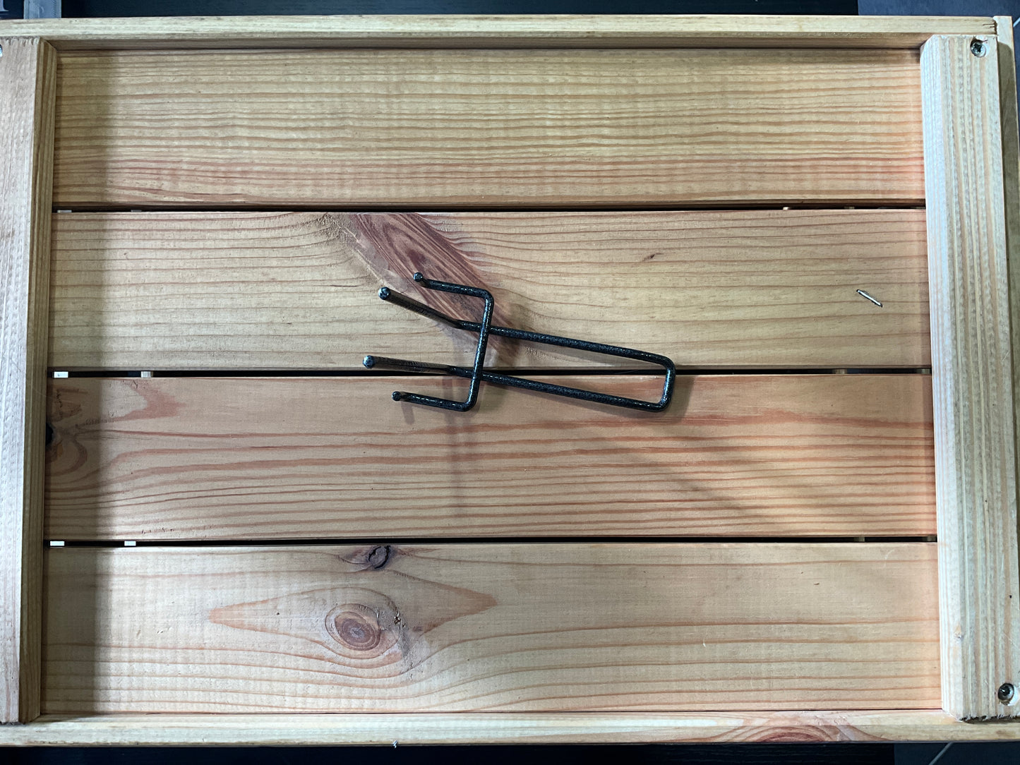 Retif - Broche double 10cm, pour grille de présentation