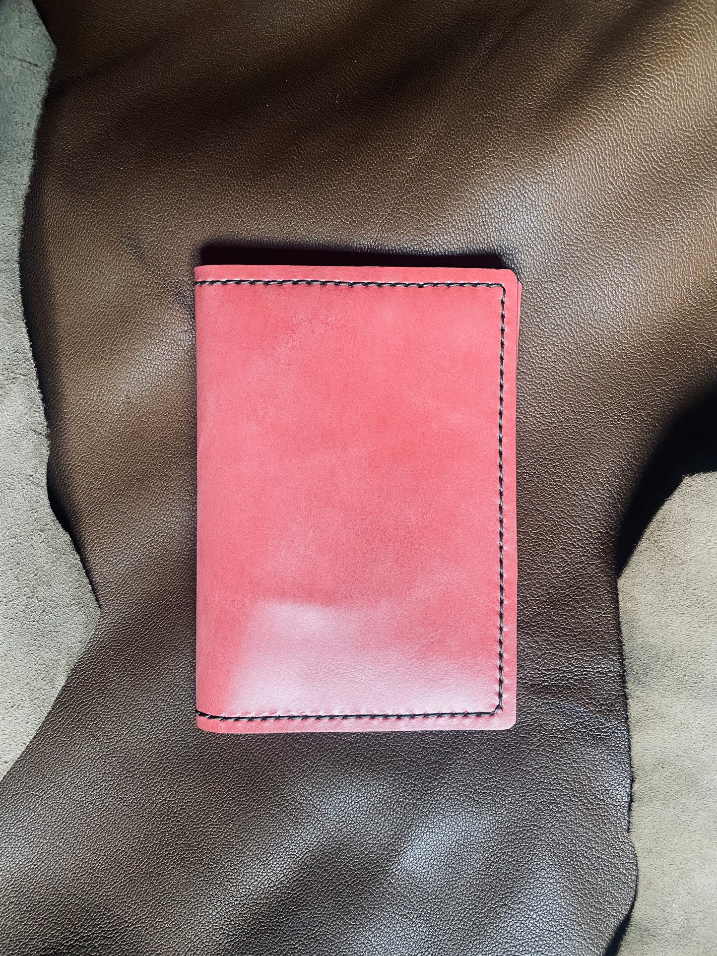 Artisanal - Pochette pour carte grise en cuir
