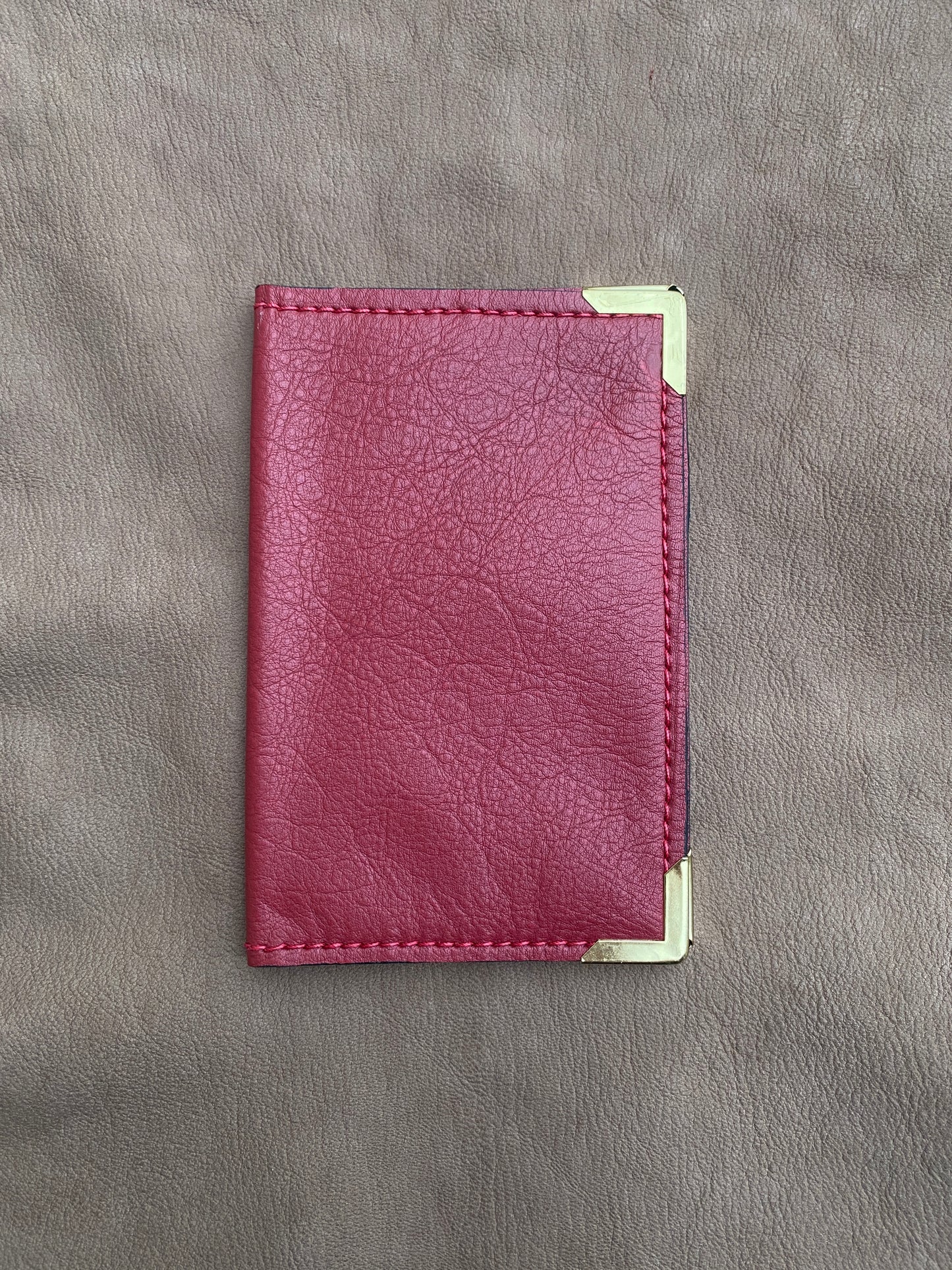 Artisanal - Pochette pour carte grise en cuir