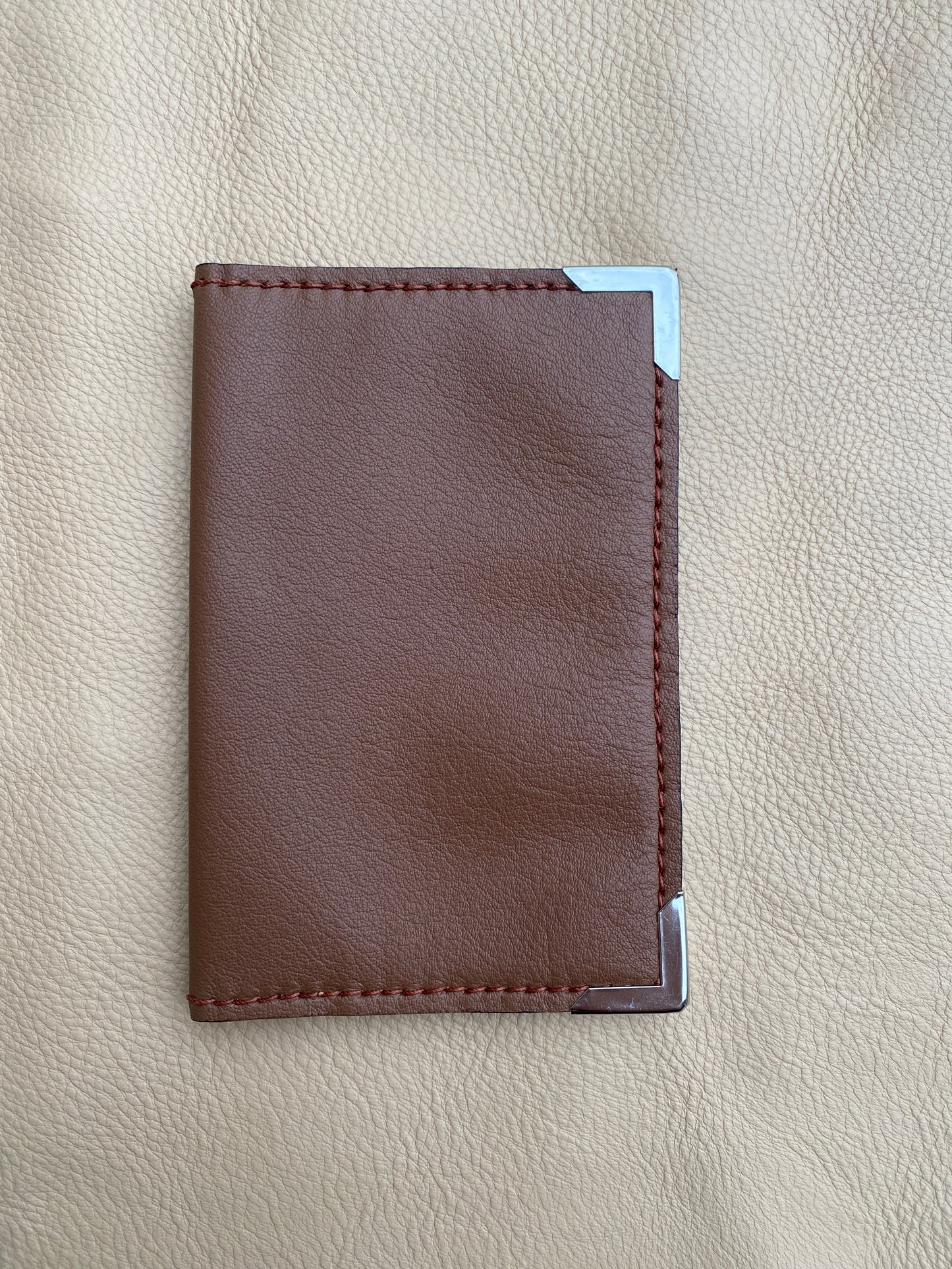 Artisanal - Pochette pour carte grise en cuir