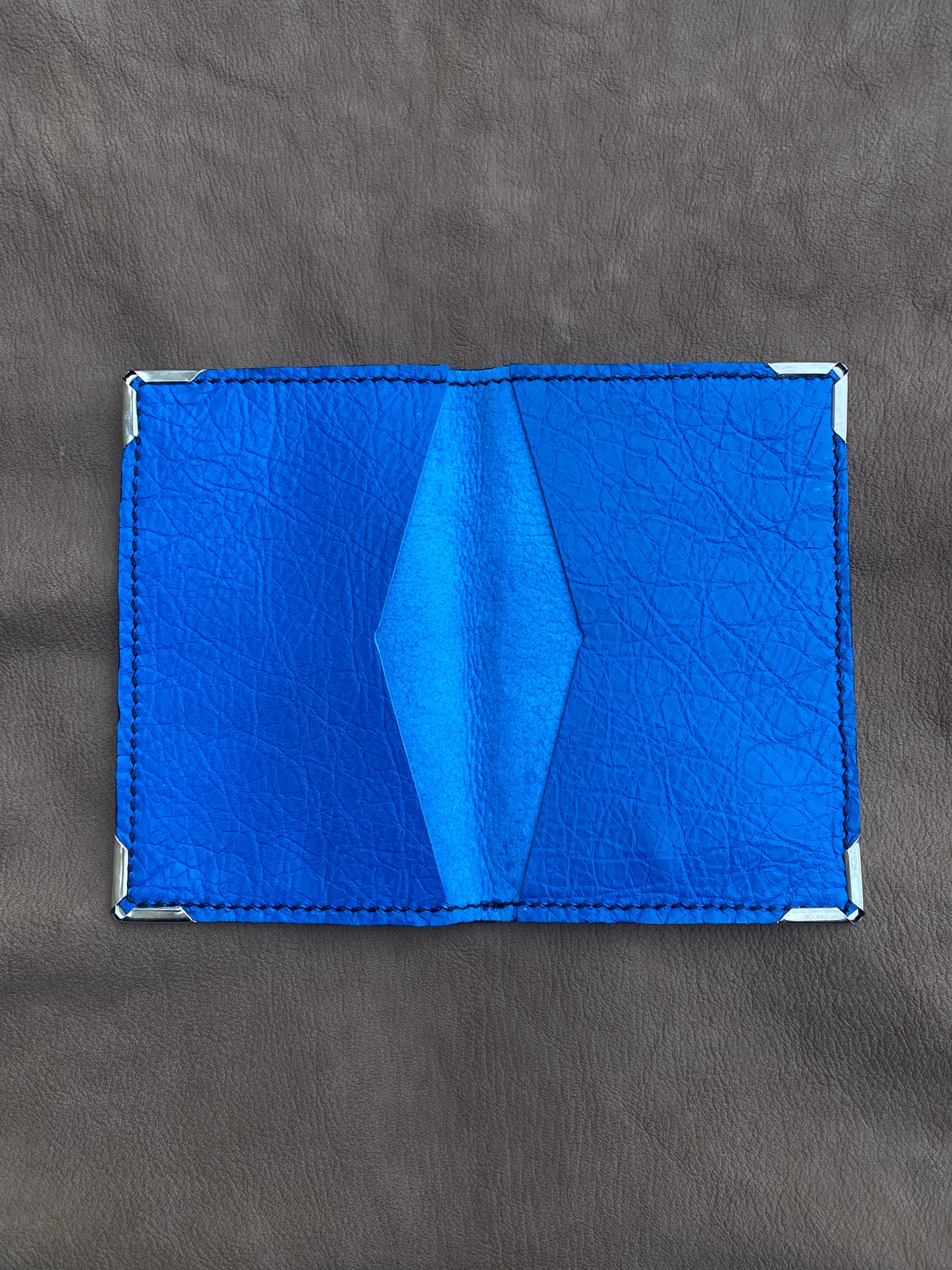 Artisanal - Pochette pour carte grise en cuir