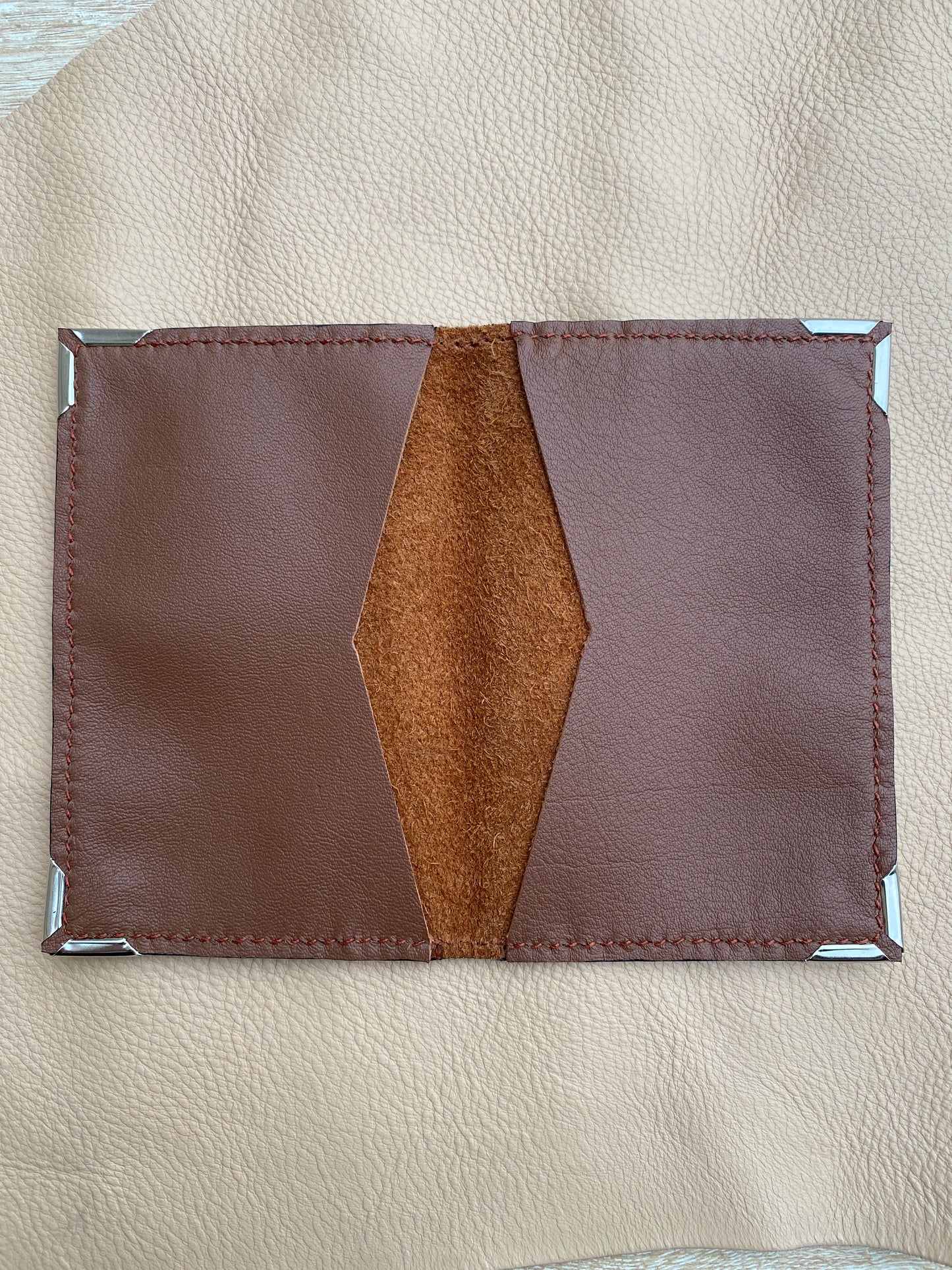 Artisanal - Pochette pour carte grise en cuir