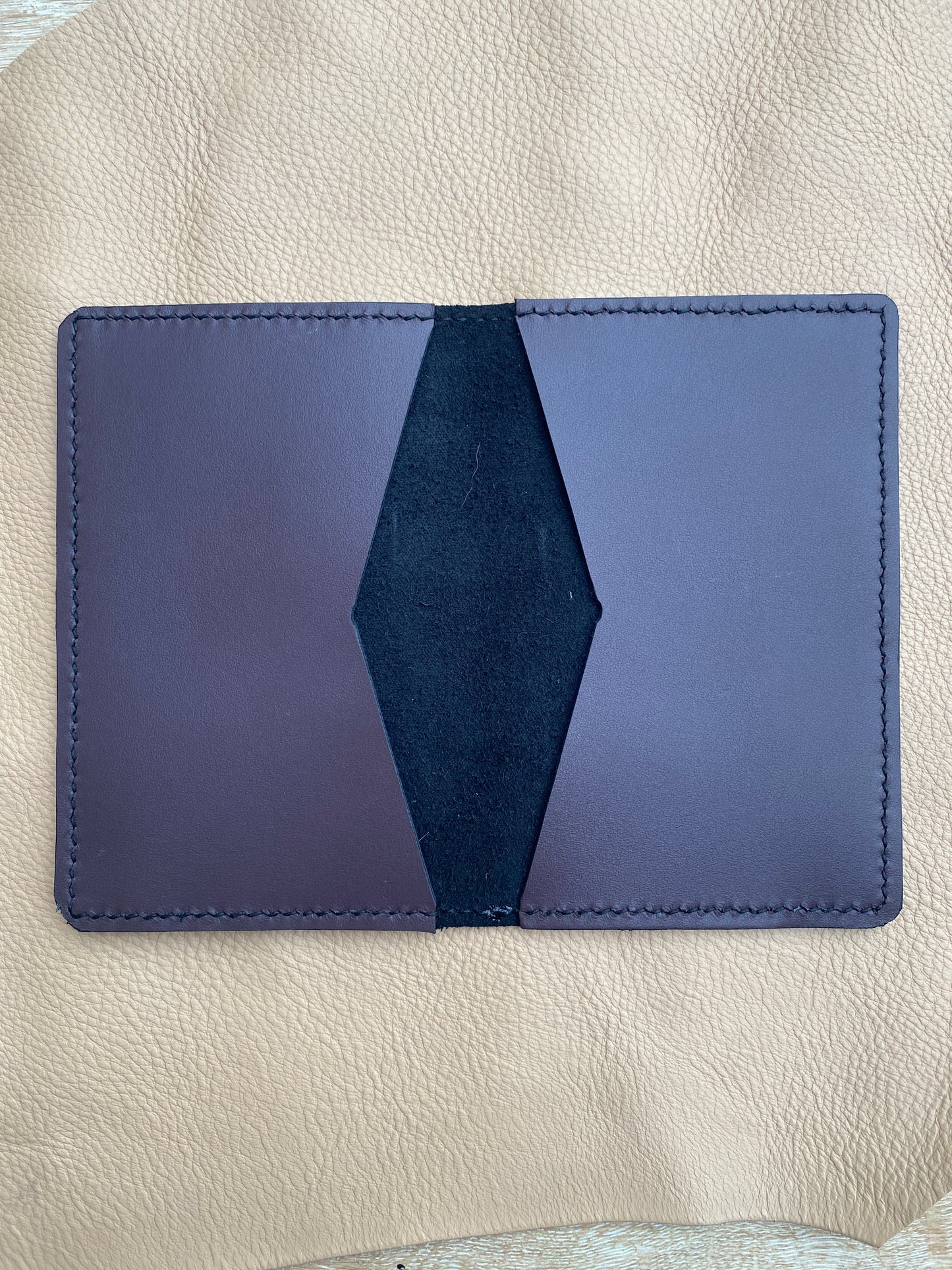 Artisanal - Pochette pour carte grise en cuir