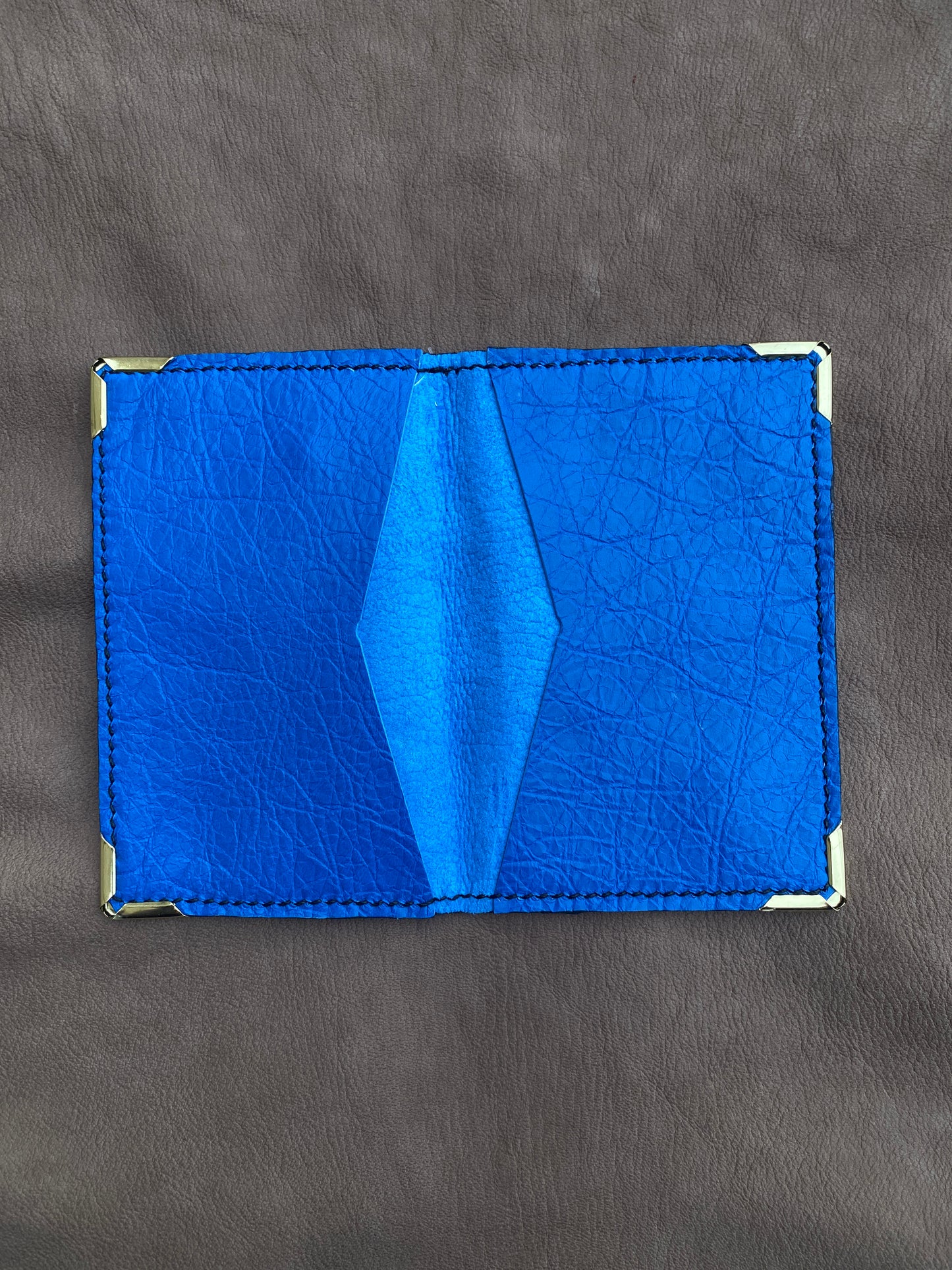 Artisanal - Pochette pour carte grise en cuir