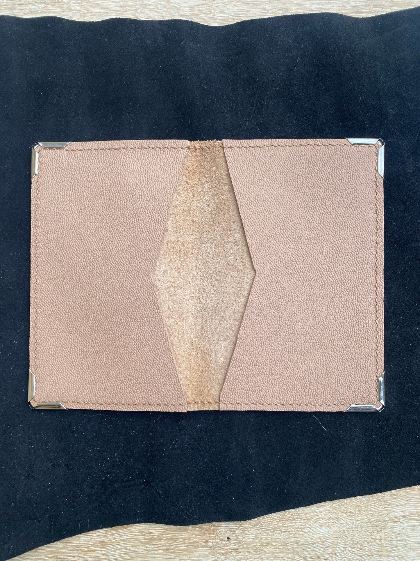 Artisanal - Pochette pour carte grise en cuir