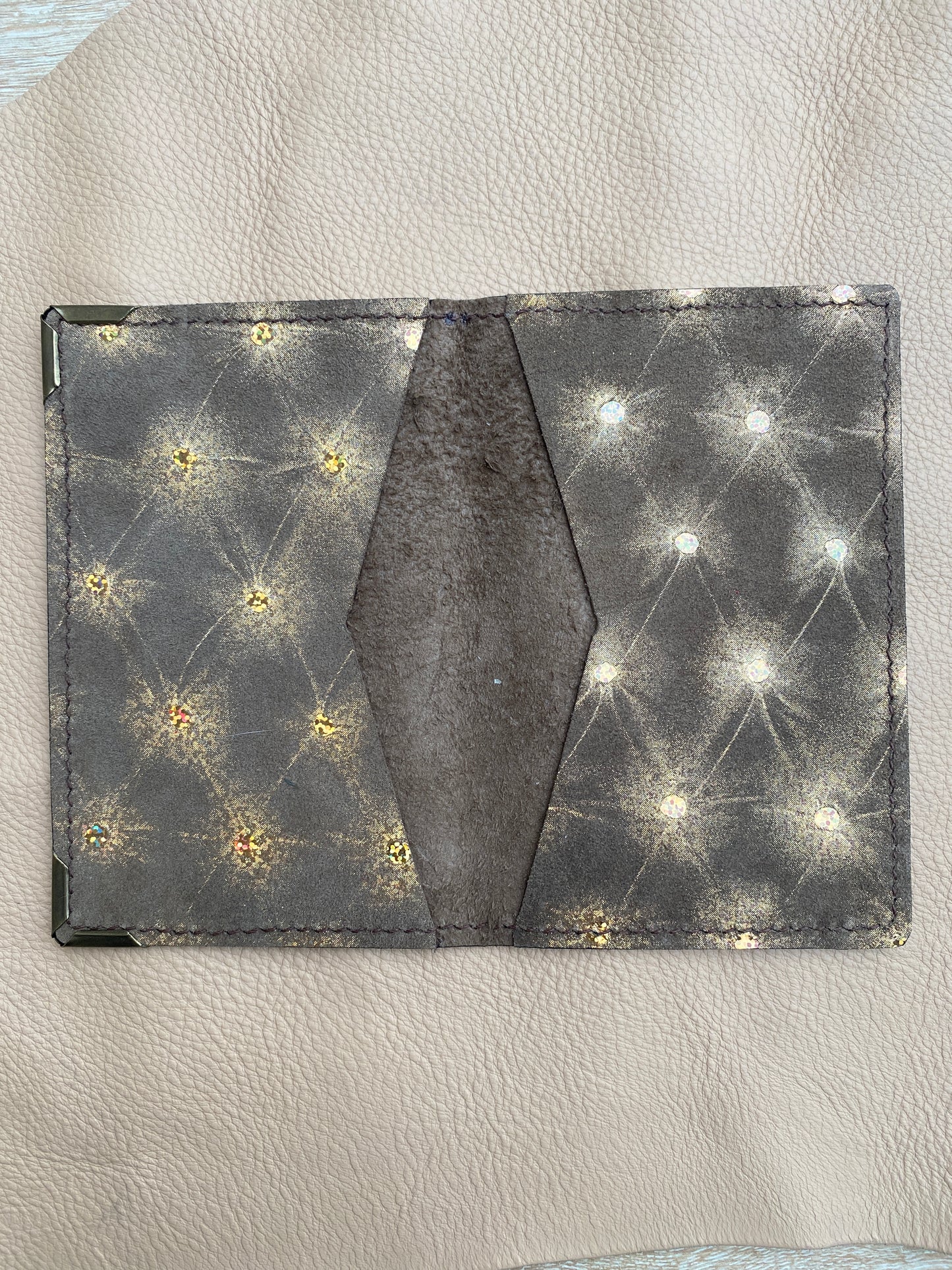 Artisanal - Pochette pour carte grise en cuir